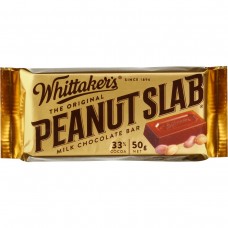 Whittakers Slab Peanut - Carton of 50- $1.60/unit + GST